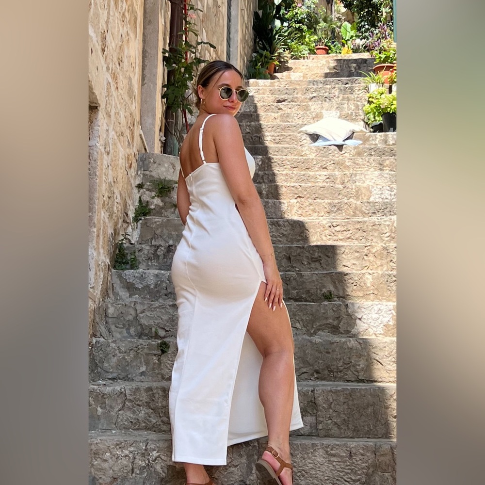 Princess Polly Maila Midi Dress in White - Picture 5 of 5